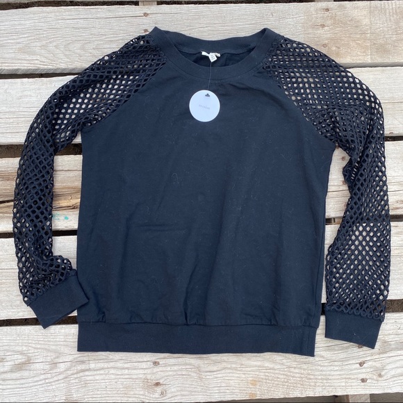 En Creme Tops - NWT En Creme black blouses M